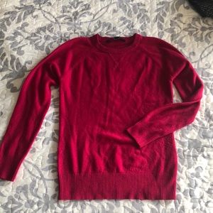 Raspberry Sweater